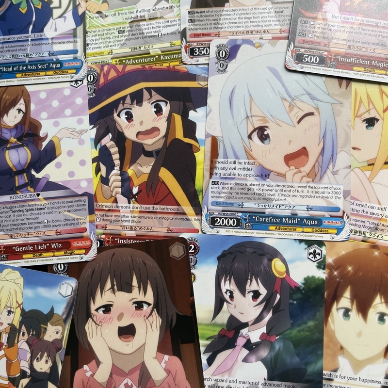 Adventurer Kazuma - KonoSuba - Weiss Schwarz