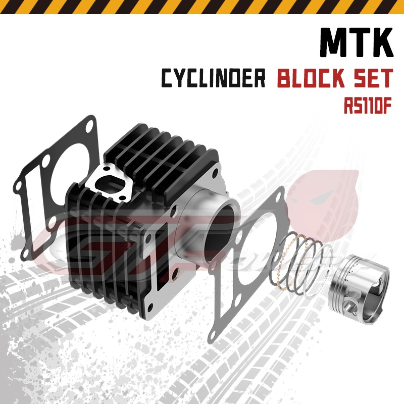MTK Cylinder Block Set RS110F STD Φ49MM | Shopee Philippines