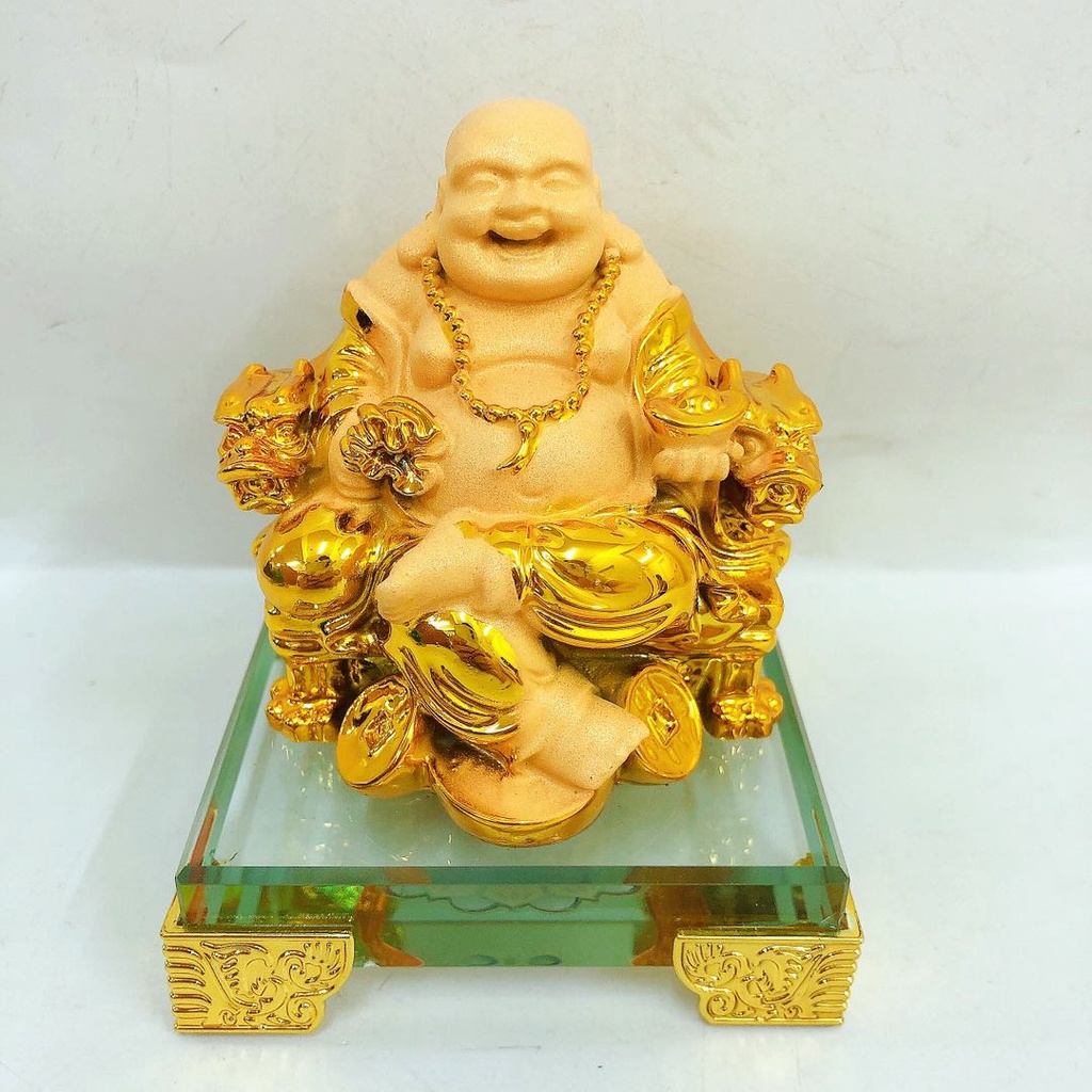 fengshui-money-buddha-sitting-on-dragon-chair-ingot-shopee-philippines