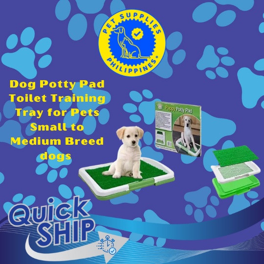 Dog Potty Pad Toilet Training Tray for Pets Small to Medium Breed dogs