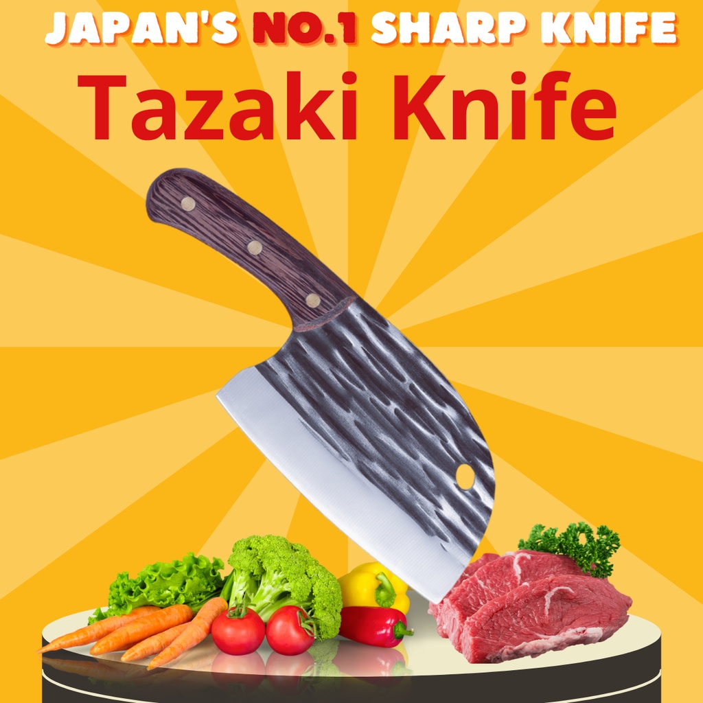 Authentic Japanese Kitchen Knife Tazaki Knife Boning Chef's Knife Nikuya  Handmade Knives, Furniture & Home Living, Kitchenware & Tableware, Knives &  Chopping Boards on Carousell