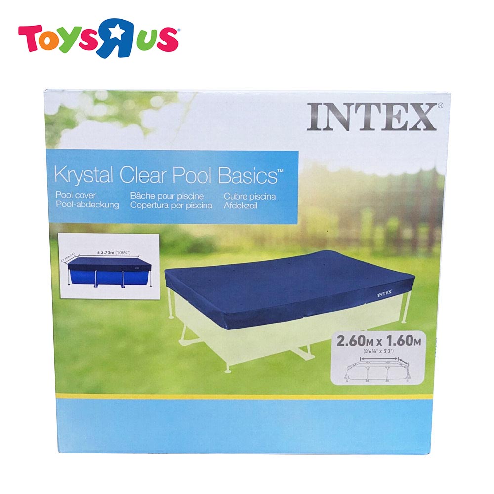 Intex Rectangular Pool Cover 2.60m x 1.60m Shopee Philippines