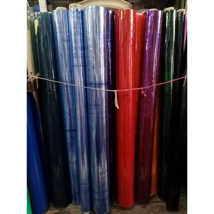 Pvc Colored Plastic /Trasparent /Thick:Gauge10 (0.20MM) | Shopee ...