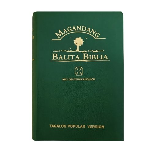 Bible House Magandang Balita Biblia Catholic Edition 1980 Green Flex ...