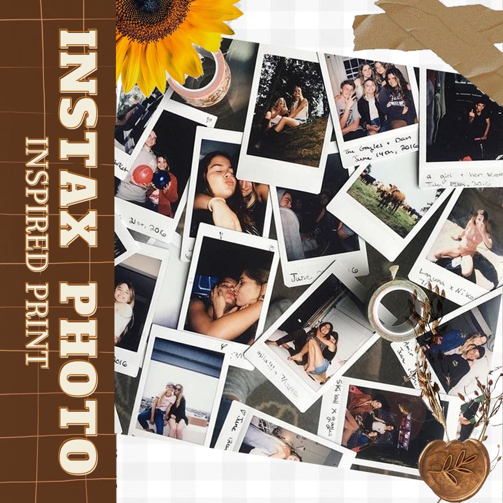 INSTAX PHOTO INSPIRED PRINT 30PCS + 2 PCS FREE | Shopee Philippines