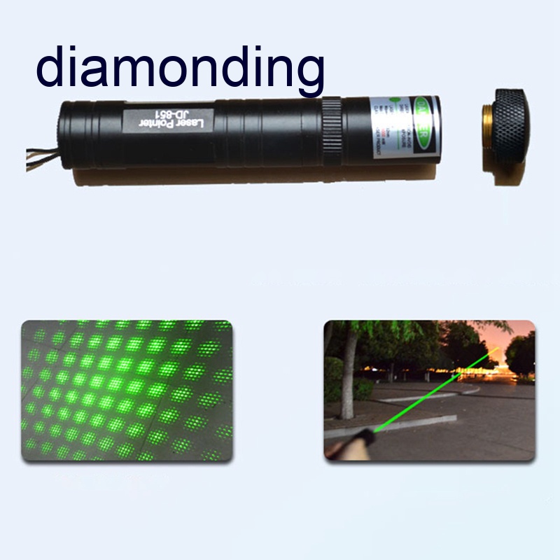 Diam Green laser flashlight laser pen Sight Lasers Pointer Powerful Device Flashlight Shopee