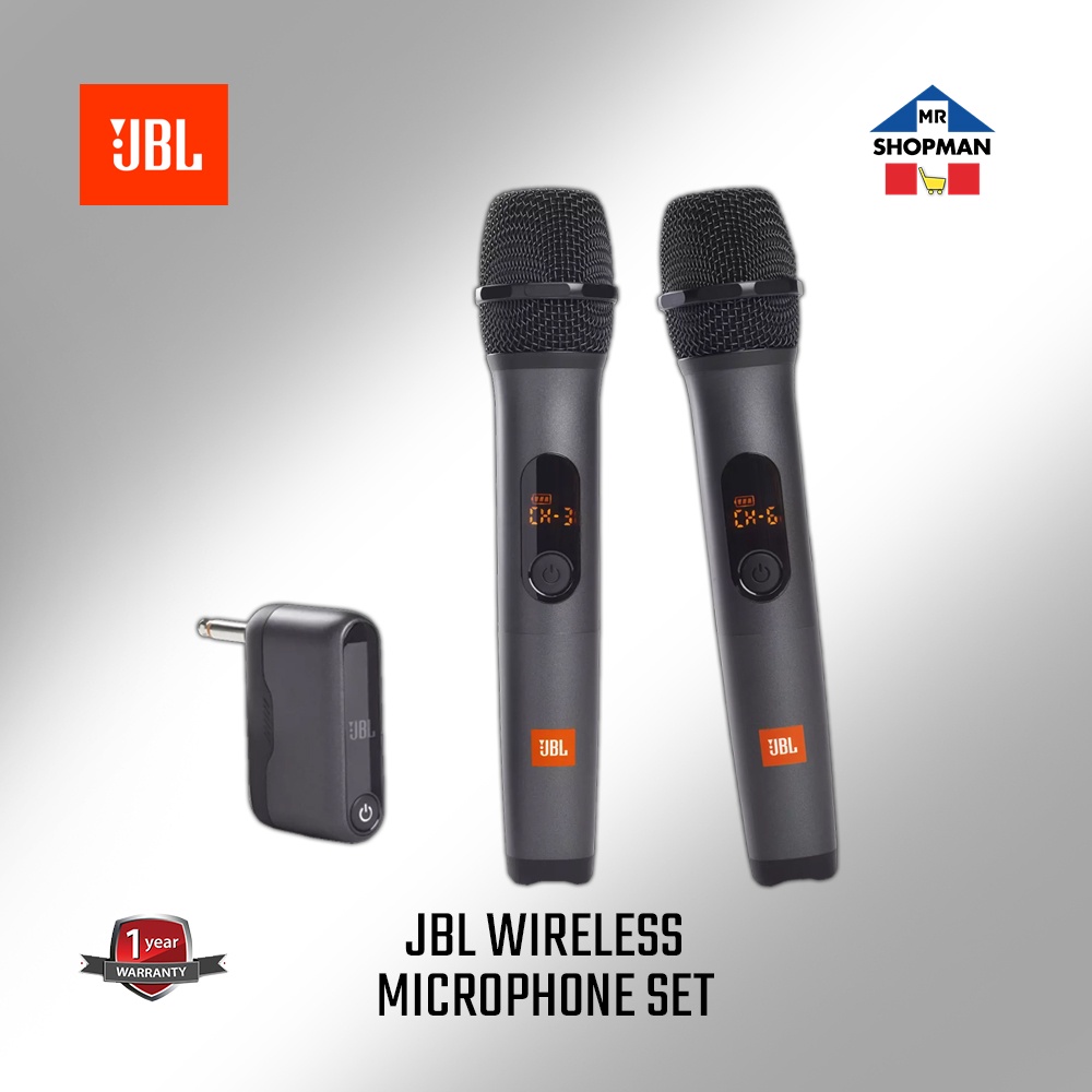 JBL Wireless Microphone Set 1 Pair (2pc) Mic Shopee Philippines