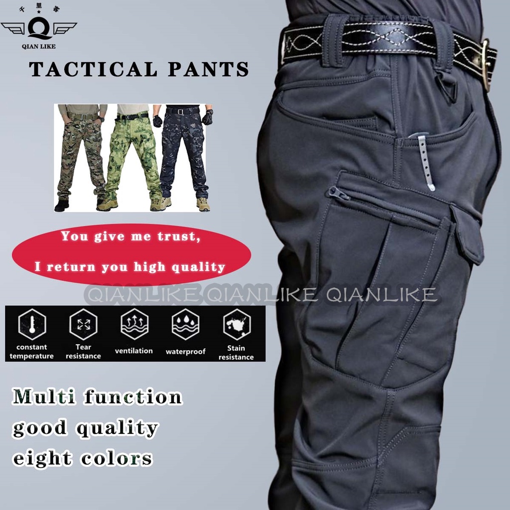 Men Work Multi-Pockets Cargo Pants
