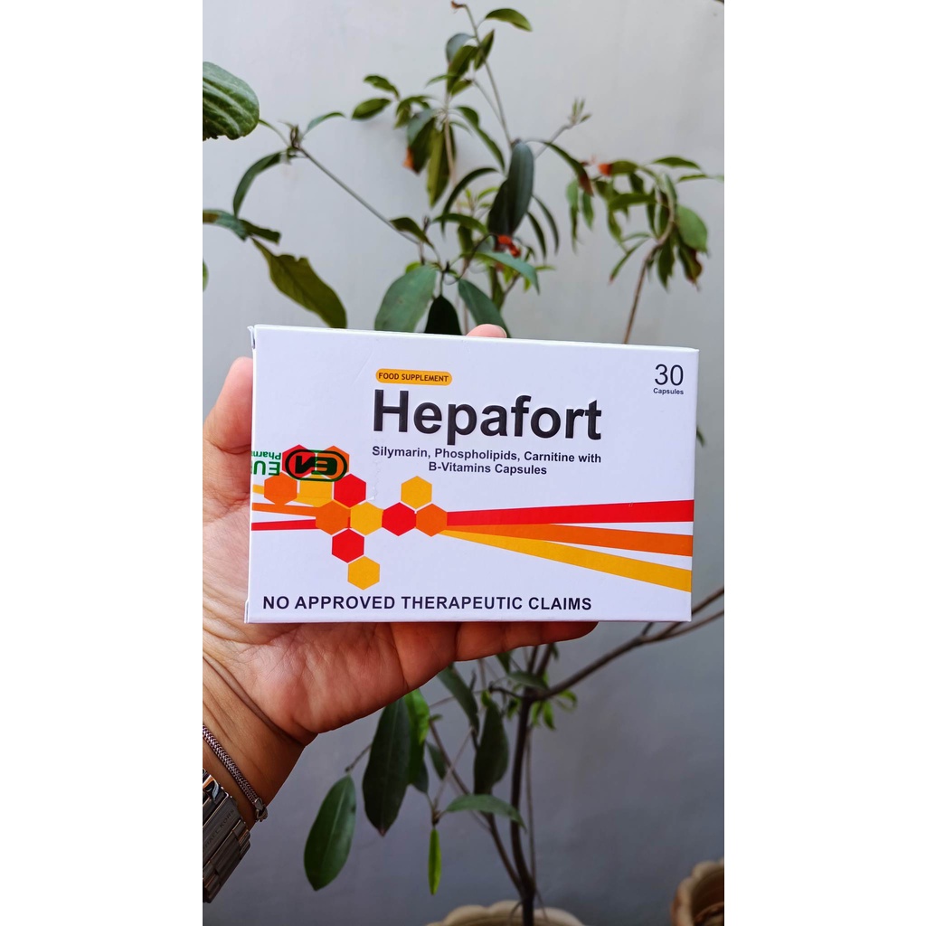 Hepafort Silymarin,Phospholipids,Carnitine with BVitamins Capsules