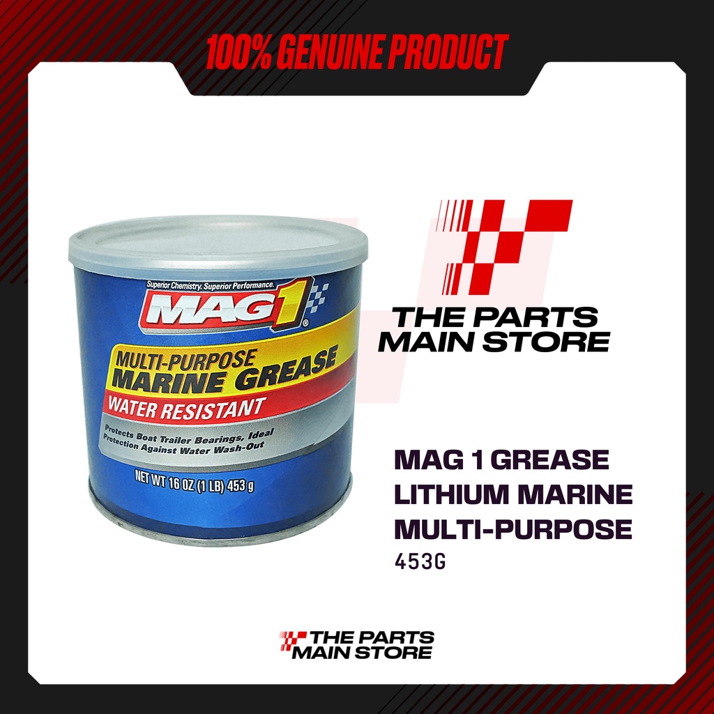 MAG1 MULTIPURPOSE LITHIUM MARINE GREASE NLGI GRADE 2 1LB 453G