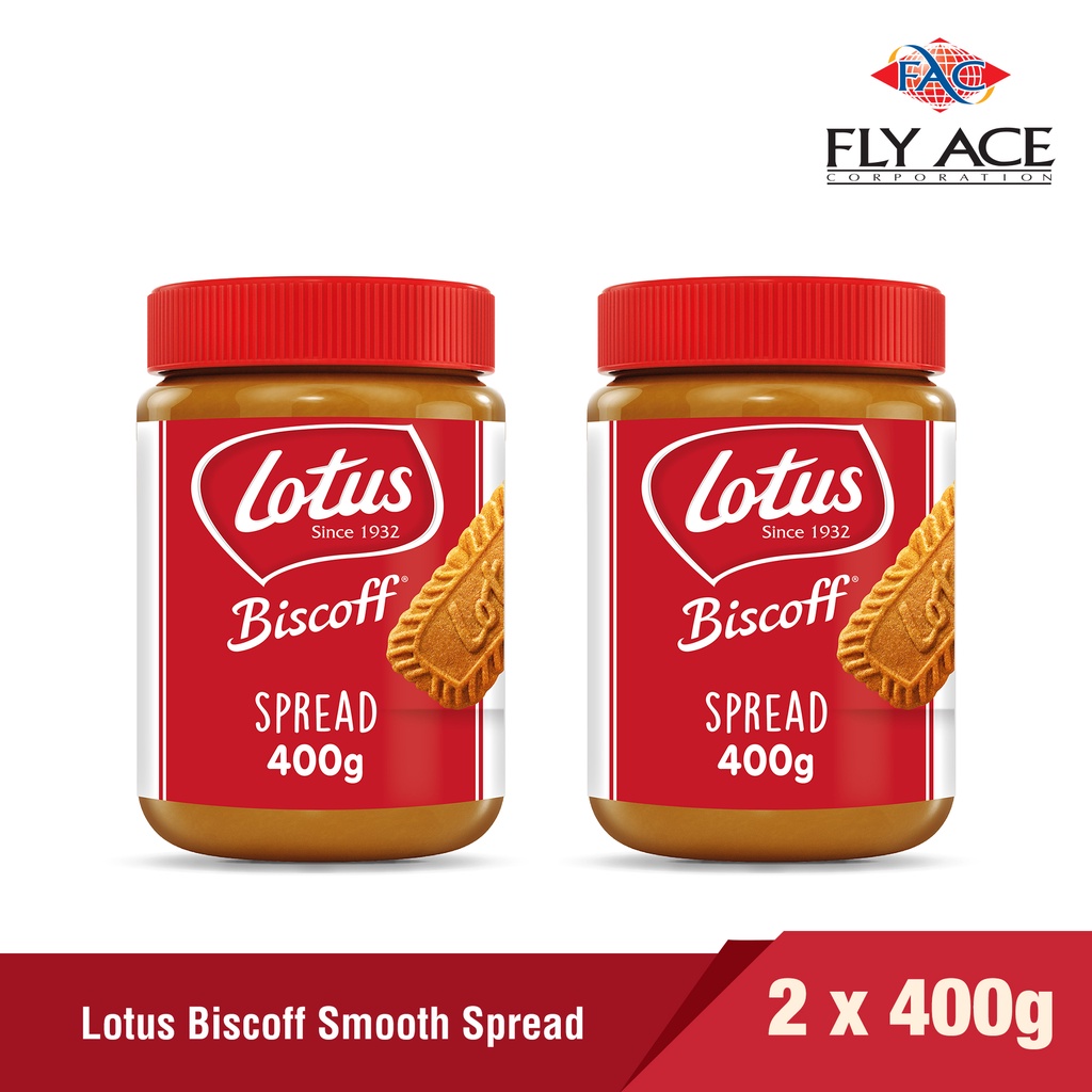 Lotus Biscoff Smooth Spread 400g x 2 Shopee Philippines