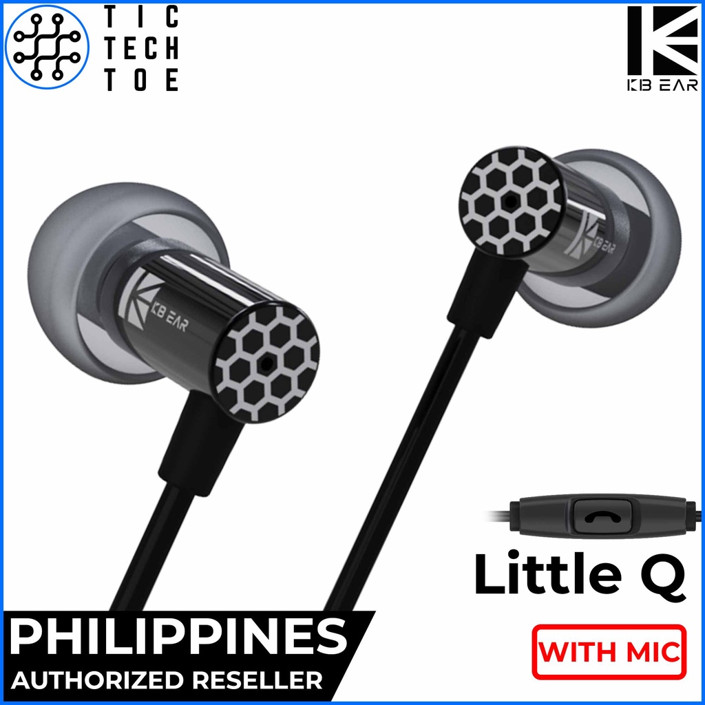 KBEAR KB EAR Little Q Lightweight Aluminum Dynamic Driver IEM Earphones