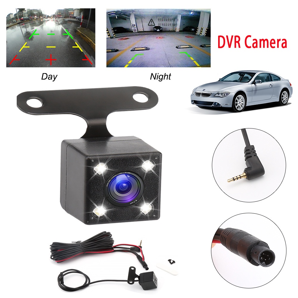 CCD Color Waterproof Car DVR Back Up Rearview Reverse Camera 6M