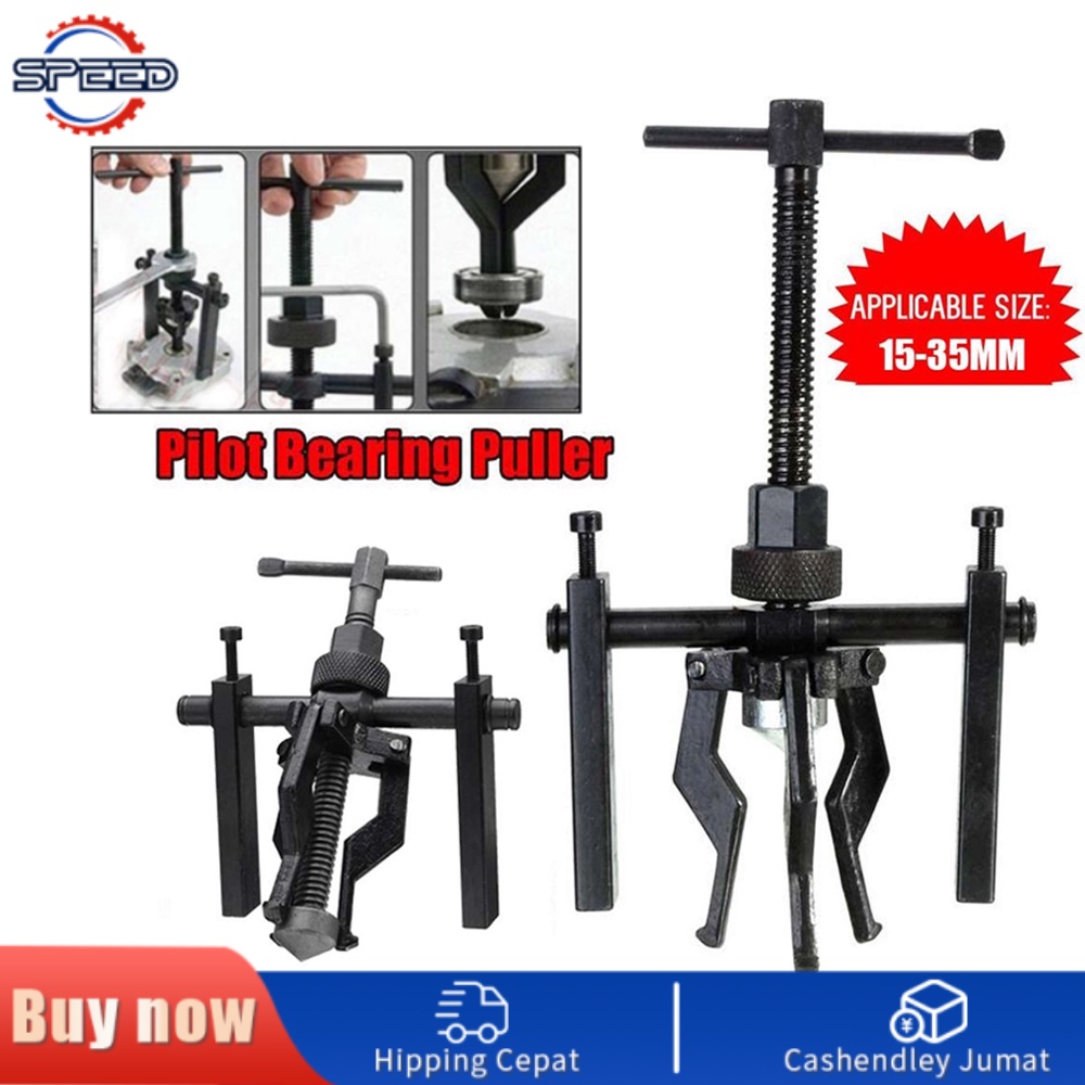 3Jaw Pilot Bearing Puller Inner Wheel Gear Extractor Bushing Remover