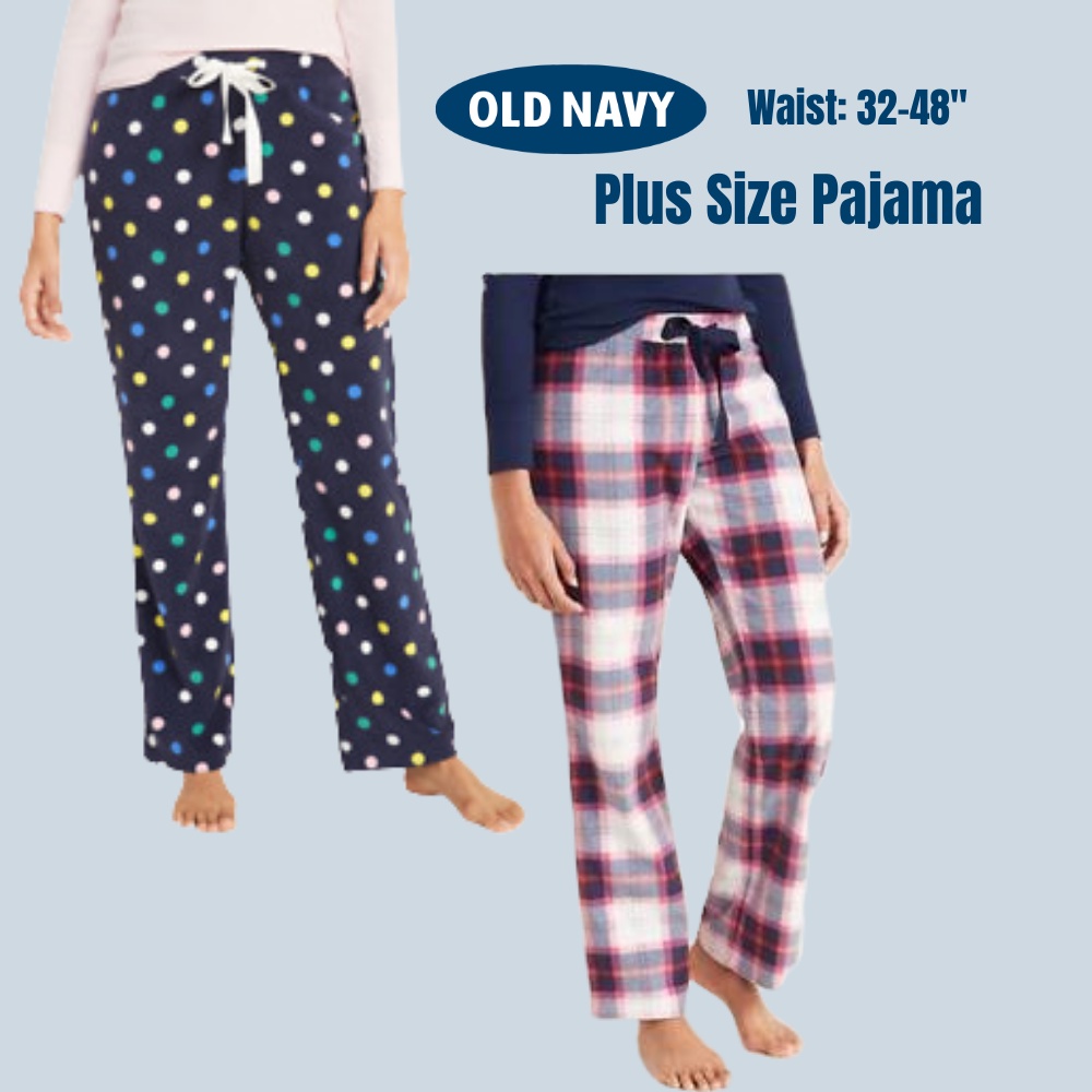 26"48" Old Navy Plus Size Pajama Unisex Thick Fabric Fleece Shopee