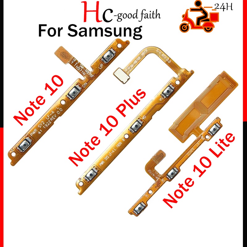 Volume Power On off Button Switch Flex Ribbon Cable Replacement Parts ...