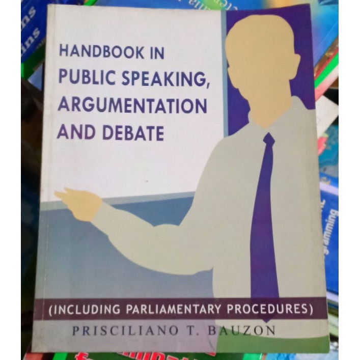 handbook in public speaking argumentation and debate | Shopee Philippines