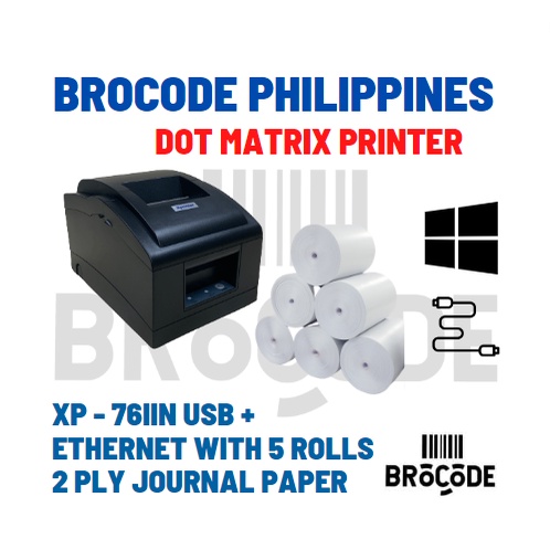 XP-76IIN DOT MATRIX RECEIPT PRINTER | Shopee Philippines