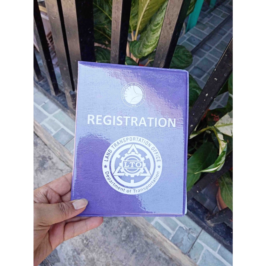 OR CR HOLDER/SAFETY HOLDER/6X8 INCHES/CERTIFICATE OF REGISTRATION