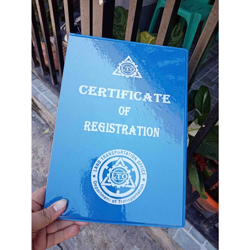 A4 size/OR CR holder/registration holder/A4 size/cod 2023 (blue