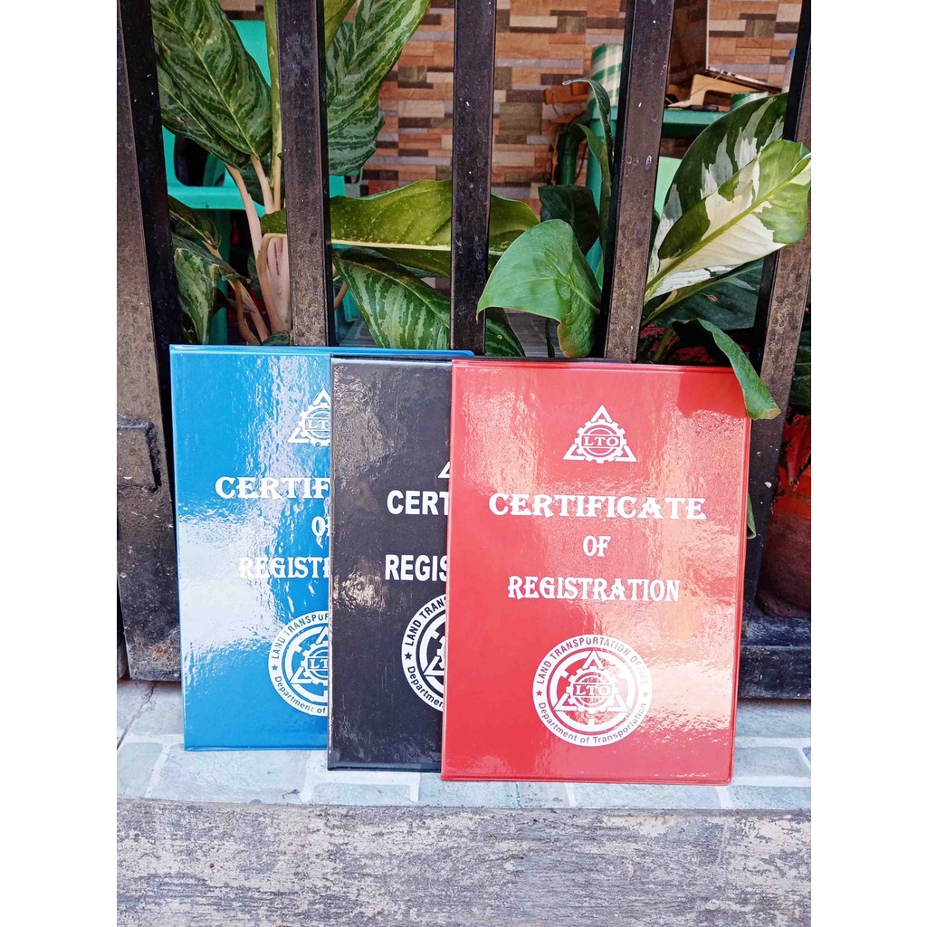 A4 size/OR CR holder/registration holder/A4 size/cod 2023 (black,red