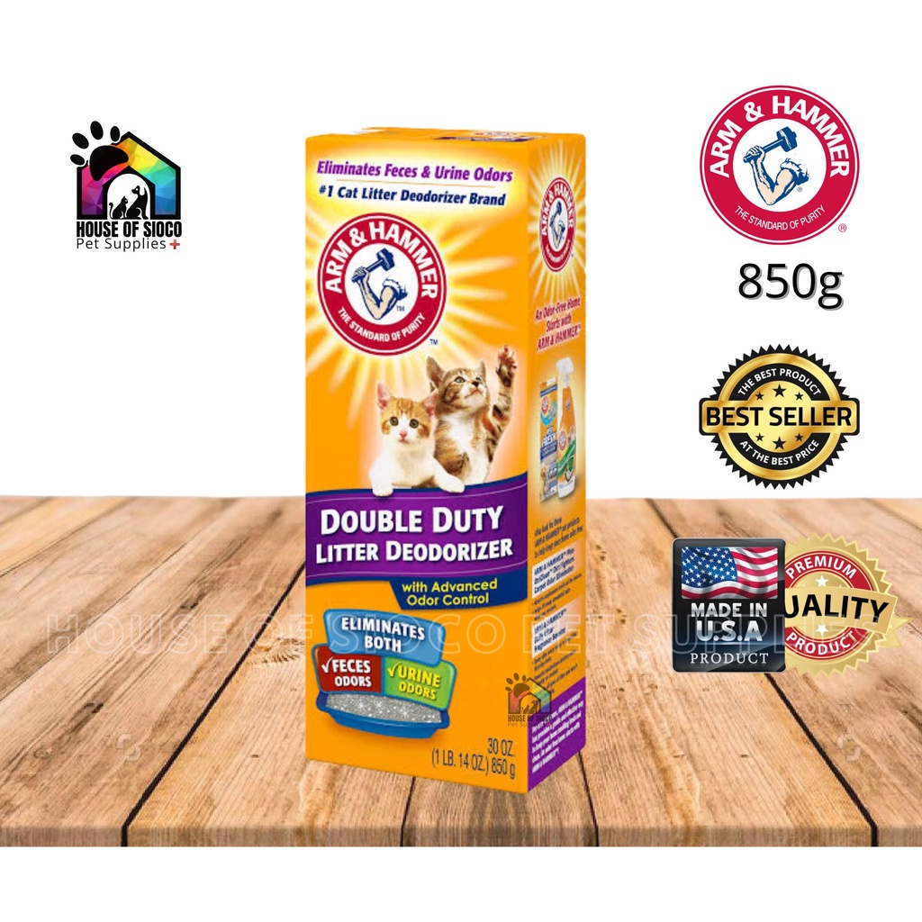 Arm & Hammer Double Duty Litter Deodorizer 850g Shopee Philippines