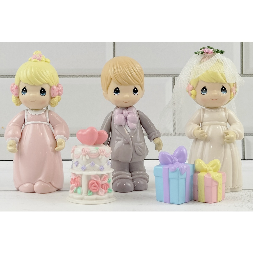 Precious Moments Mini Figures Set - To Have and To Hold #PLT36603 ...