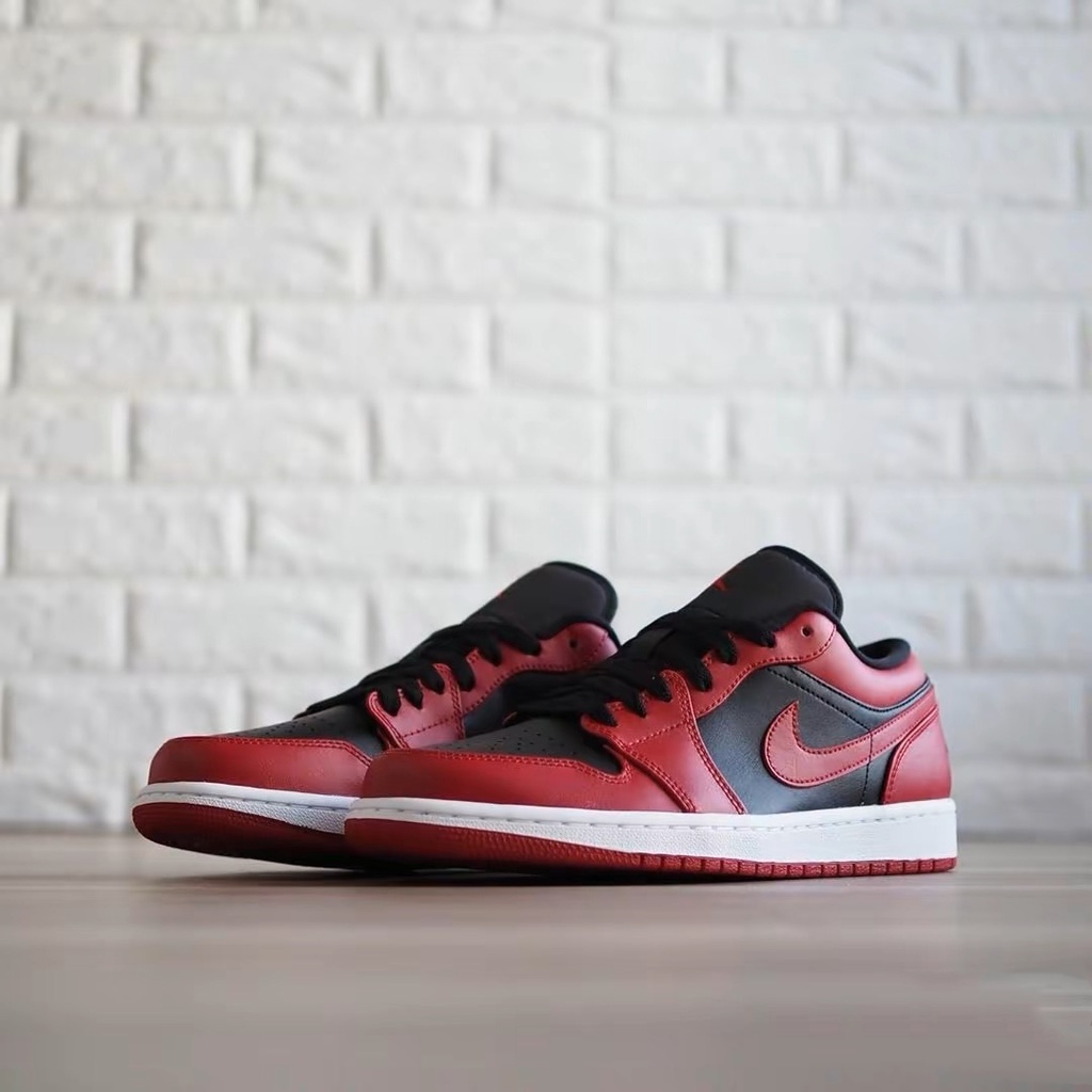 EASYRUN UA Shoes Air Jordan 1 Varsity Red Lowcut Fashion Shoes Men