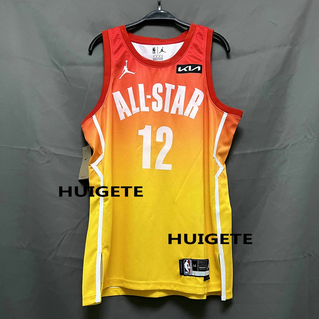 Men's New Original 2023 NBA All Star 12 Ja Morant Jersey Swingman Heat