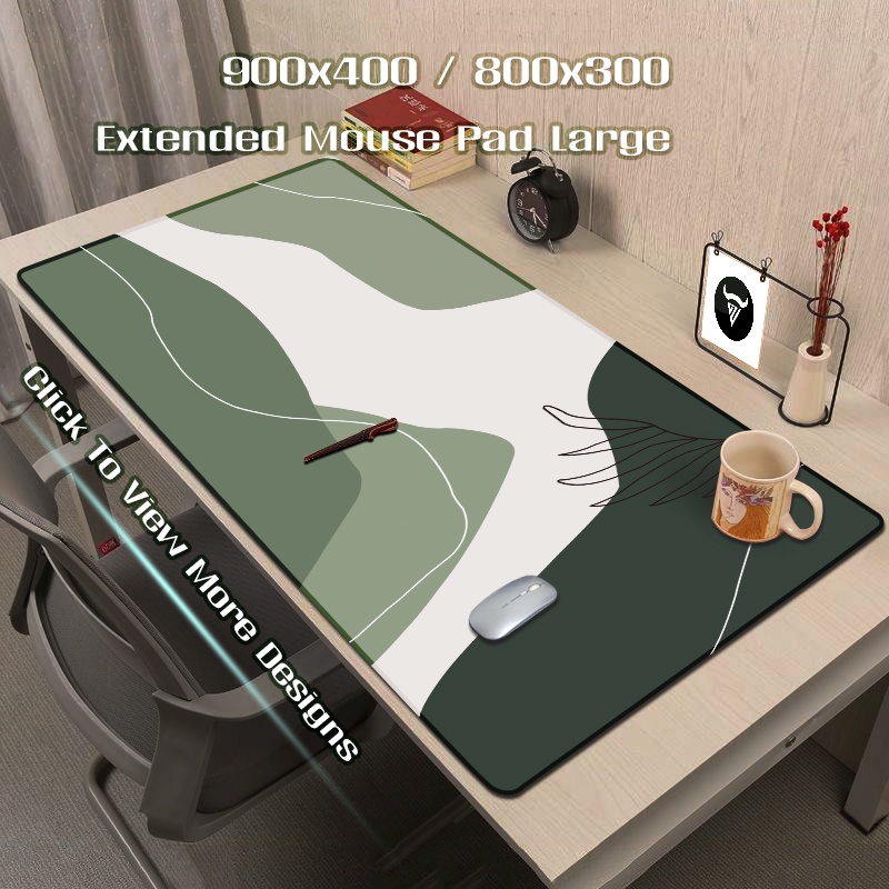 900x400 mousepad extended keyboard pad large mouse pad mat 80x30