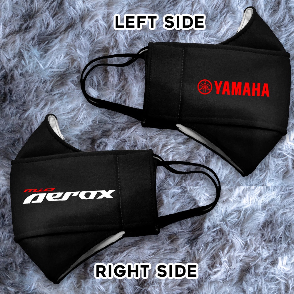 Yamaha Mio Aerox Facemask | Aerox Facemask | Washable Dust High Quality ...