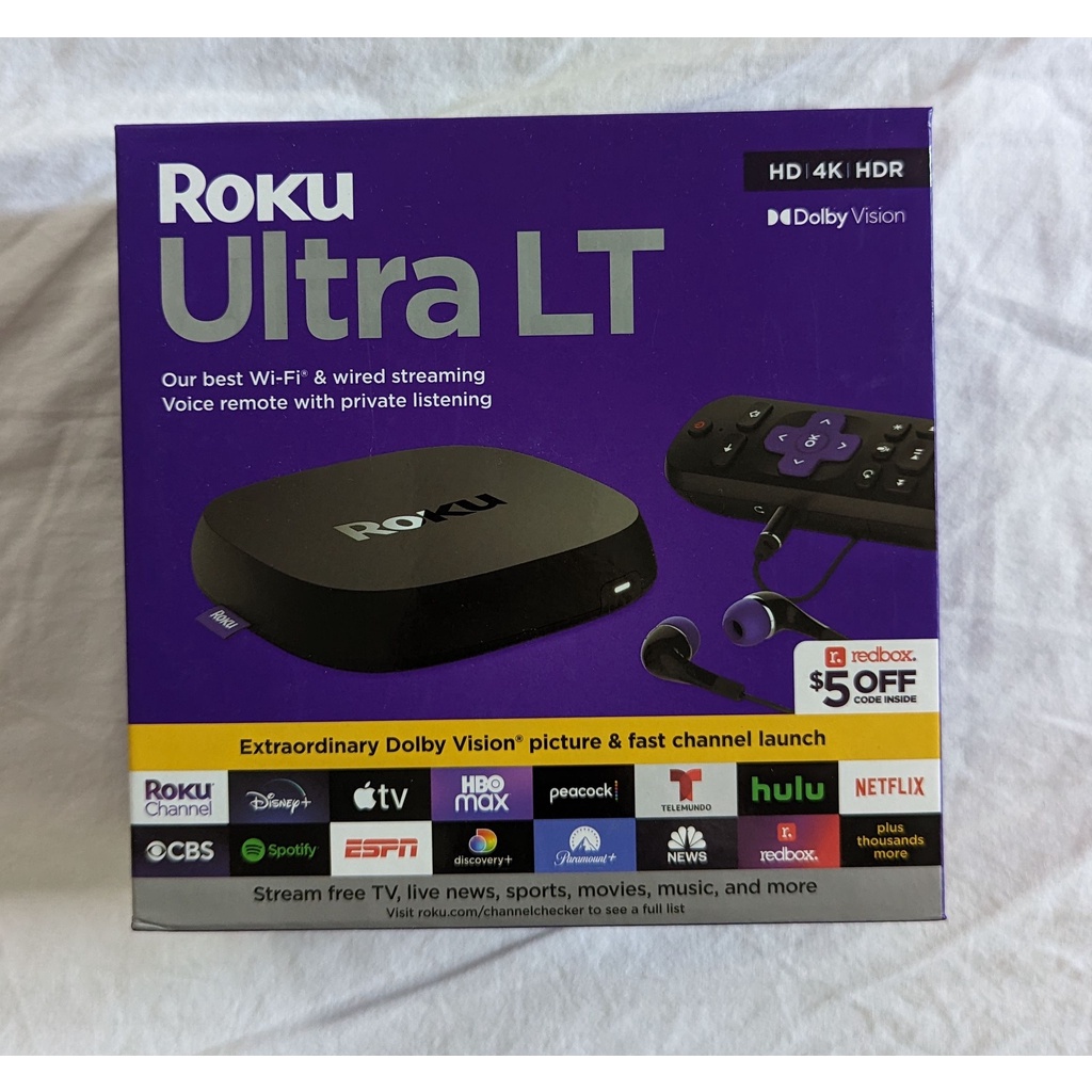 Roku Ultra 2020 4800 / 2021 LT 4801 4K HDR Dolby Vision Atmos w/ JBL ...