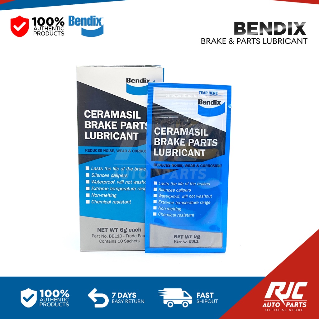 Bendix Ceramasil Brake Part Lubricants Grease ( 6g ) 1Pc | Shopee ...