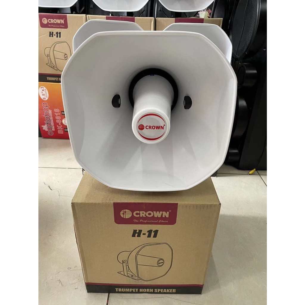 CROWN H11 TRUMPET HORN SPEAKER 180WATTS ( ORIGINAL ) Shopee Philippines