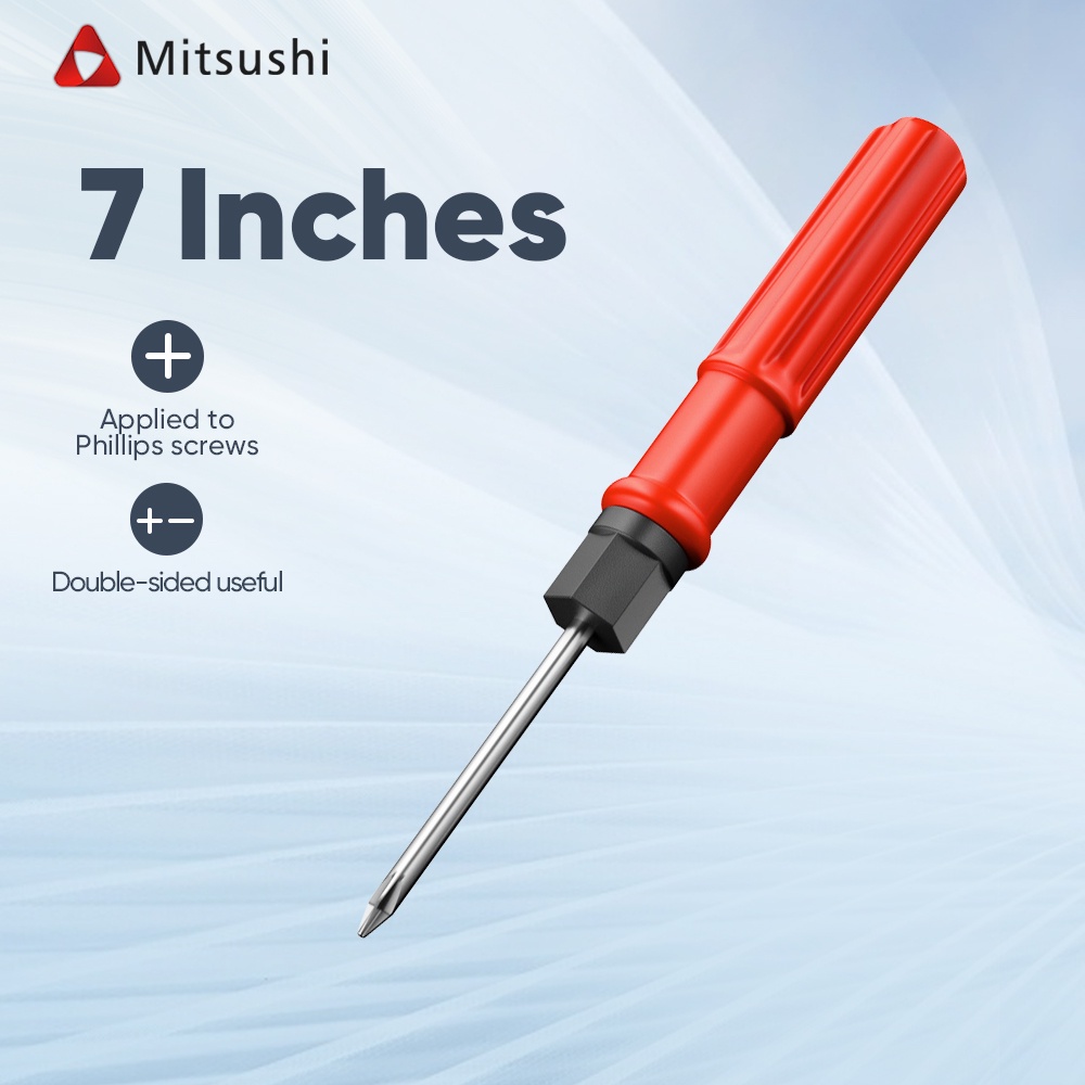 Mitsushi MI001 Phillips Screwdriver Cross Screwdriver Industrial Screwdriver Shopee Philippines