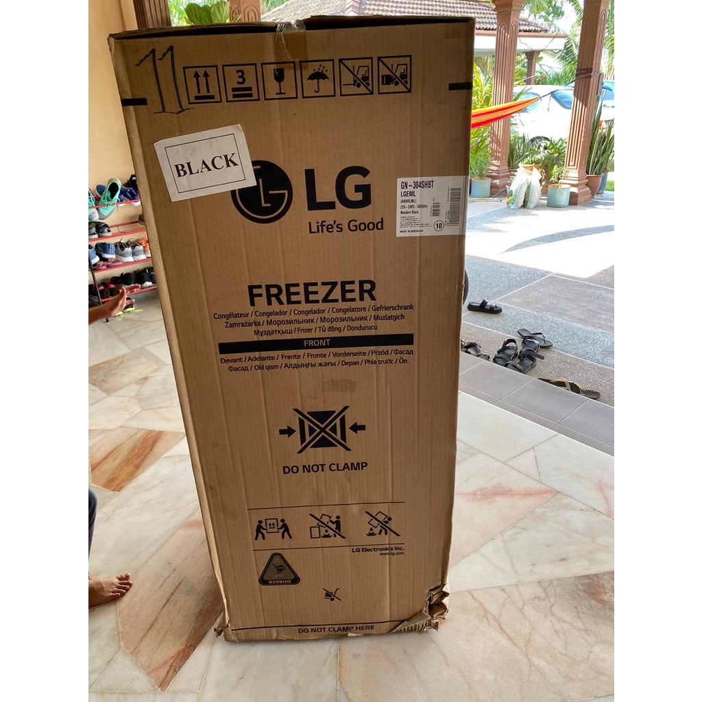 LG Vertical Freezer With Smart Inverter (171L) Shopee Philippines