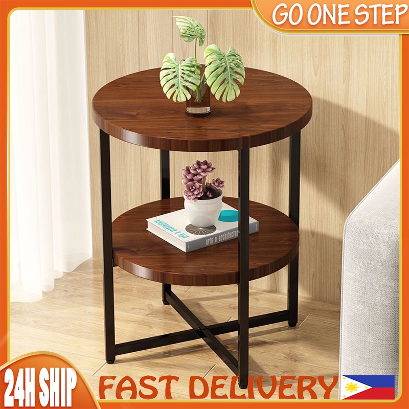 【Limited Time Lowest Price】Coffee Table Round Table Simple Small Wooden