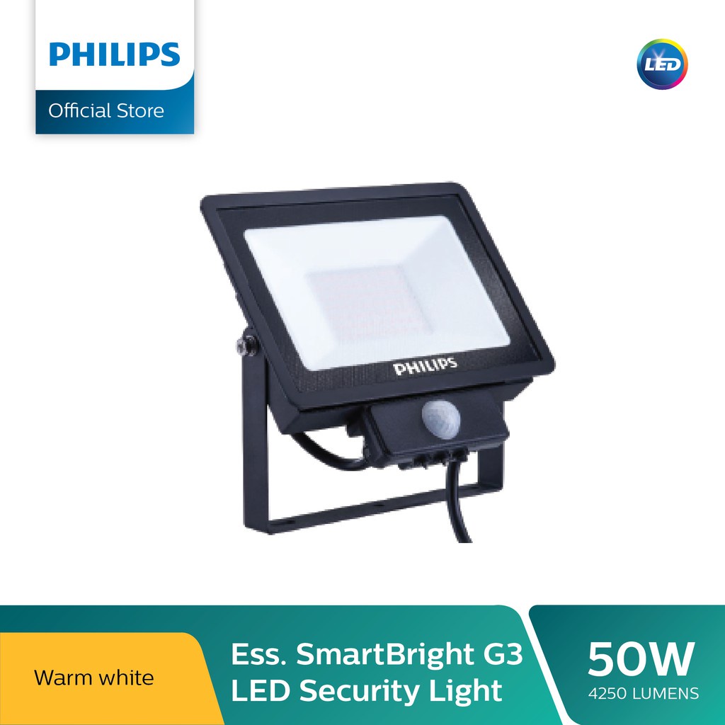 Philips Essential Smartbright Led Security Light W Shopee Philippines