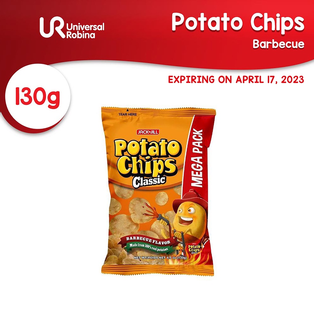 Potato Chips BBQ (130g) | Shopee Philippines