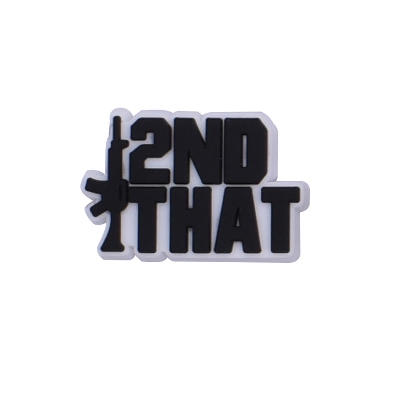 Cute jibbitz for Men Cartoon Gun crocs Jibbits Charm shoe Flower Jibits