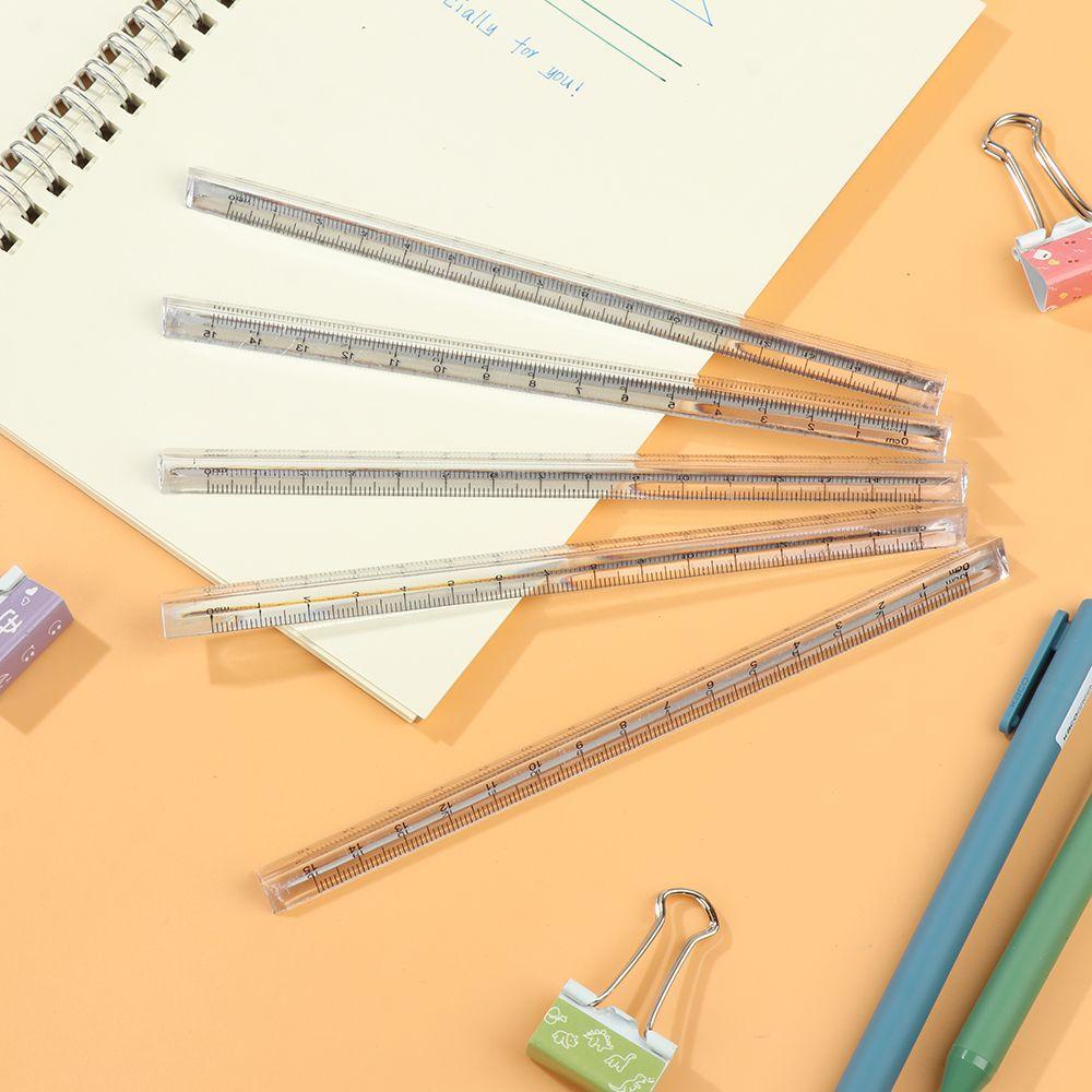 OSCPH 20cm 15cm Clear Scale Print Long Lasting transparent Triangle