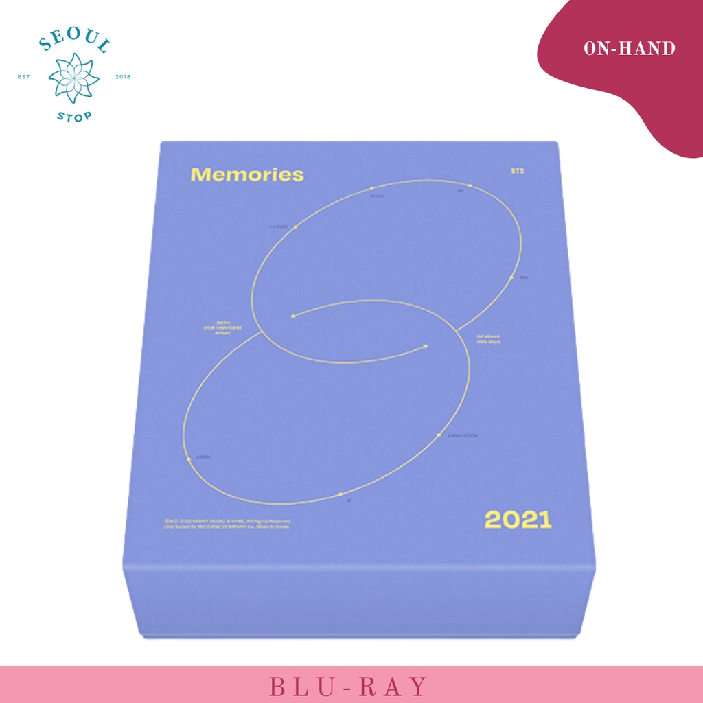 BTS MEMORIES OF 2021 BLU-RAY ONHAND | Shopee Philippines