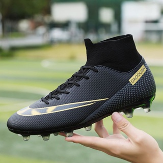 Soccer Boots AG/TF Men Futsal Breathable Football Shoes Child Football  Crampon Training Grass Soccer Cleats Sneakers Men 2022