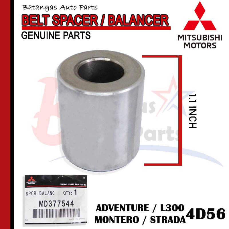 GENUINE BELT SPACER / BALANCER MITSUBISHI ADVENTURE/MONTERO/STRADA 4D56