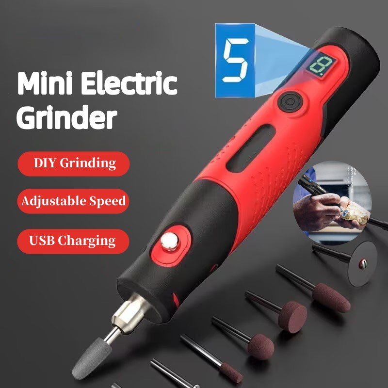 Mini electric best sale hand drill set