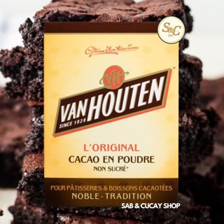 Van Houten l'Original Cacao en Poudre Non Sucré pour Boissons