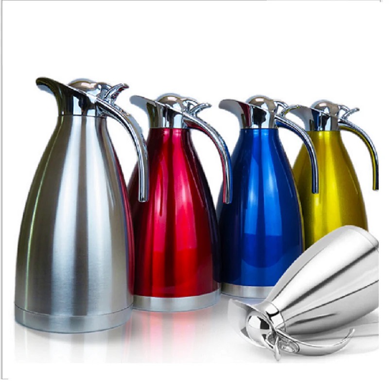 Thermos kitchenware air pot thermos thermal vacuum Insulated pot stainless Thermos hot water 2L