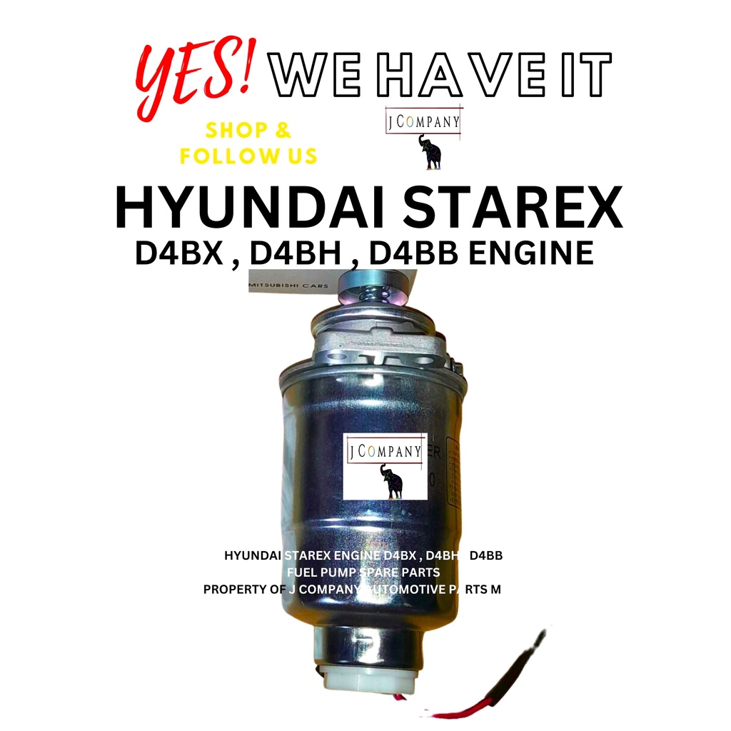 HYUNDAI STAREX ENGINE D4BX , D4BH , D4BB FUEL PUMP / FEED PUMP/ FUEL