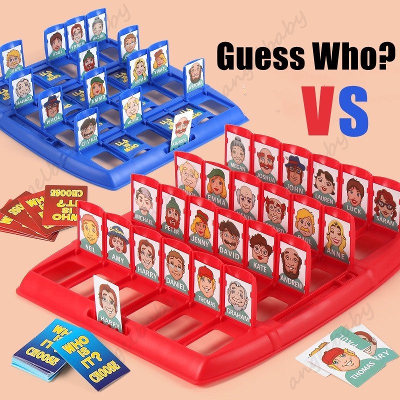 Who Is It Board Game Memory Training Parent-Child Interactive ...