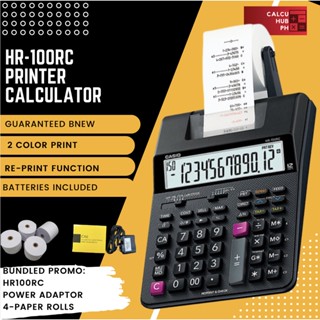 Casio hr100rc printing online calculator